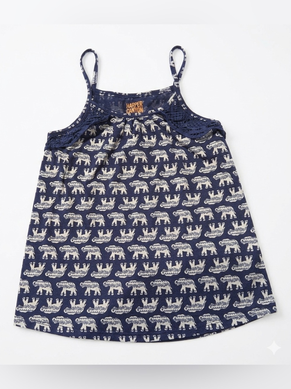 Harper Canyon Girls Elephant Top size L (10/12)